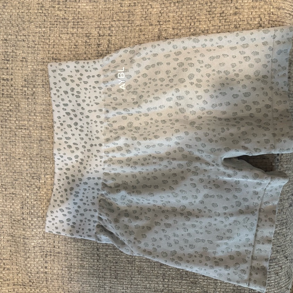 AYBL Gray Patterned Athletic Shorts